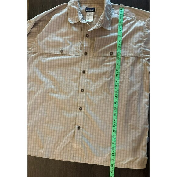 Patagonia Men's Island Hopper Organic Cotton Blend Long Sleeve Shirt Size L - Picture 7 of 7